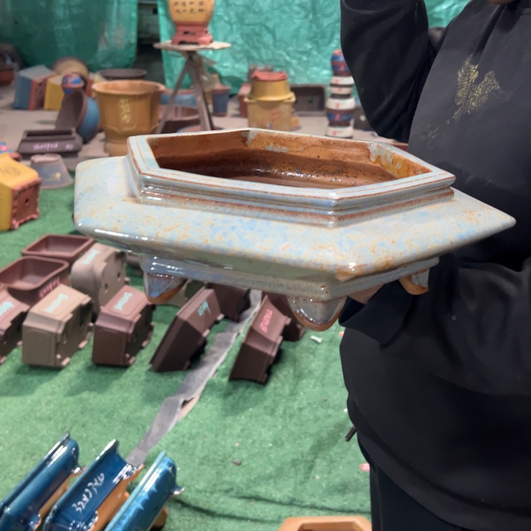 紫砂花盆紫砂花盆