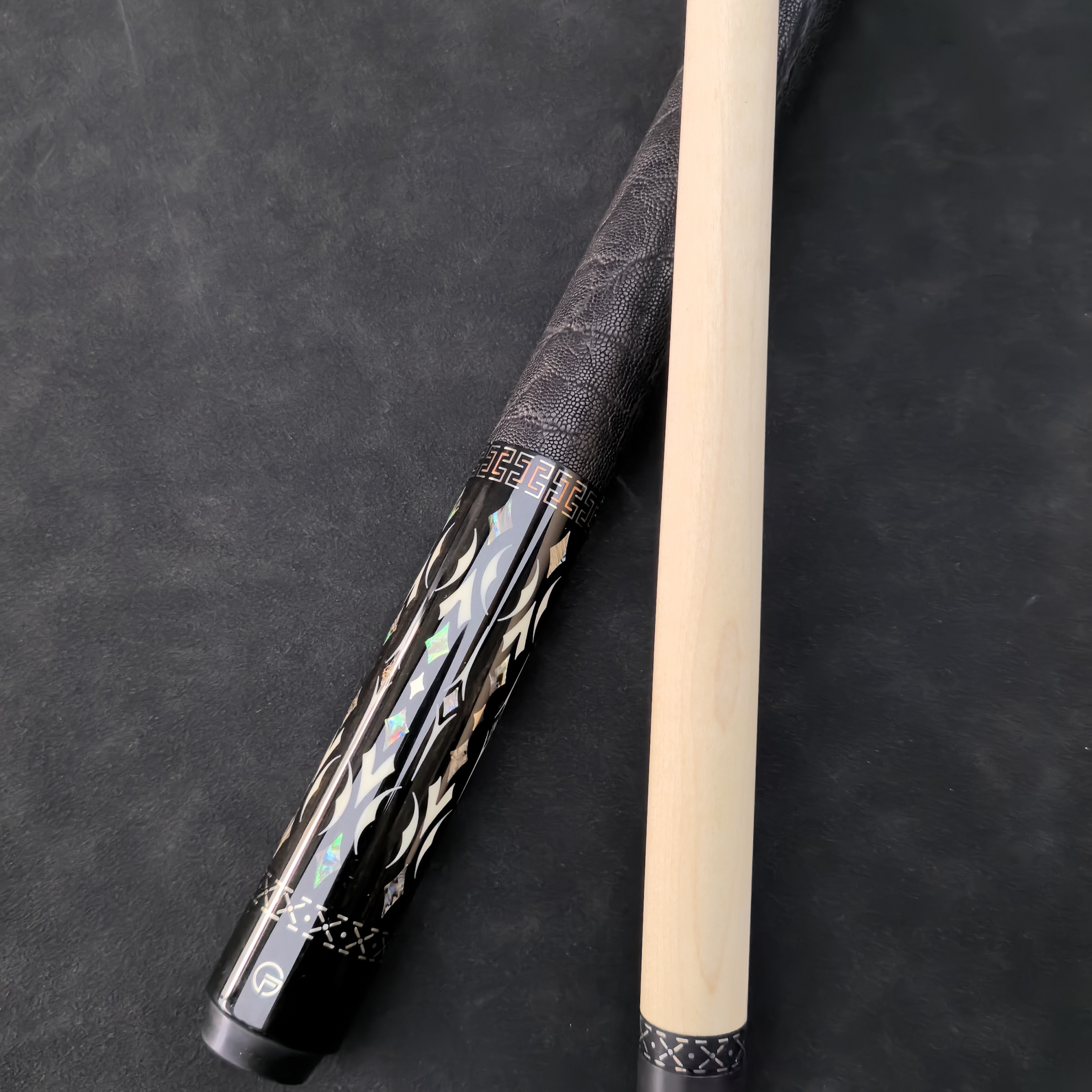 福杆青锋，手工杆，双段式皮把，特殊环，最新款