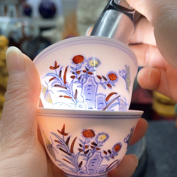 瓷片瓷器摆件摆件摆件