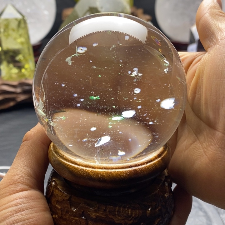 水晶天然水晶居家办公摆件未镶嵌