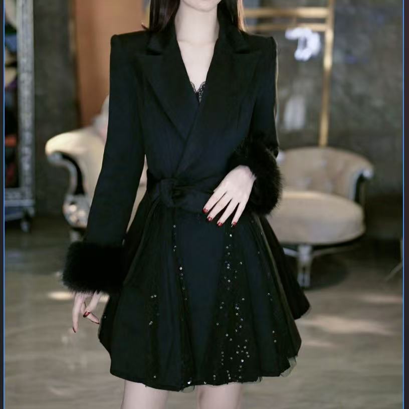 11-21【黑天使】法式时尚重工气质百搭外套&短裤