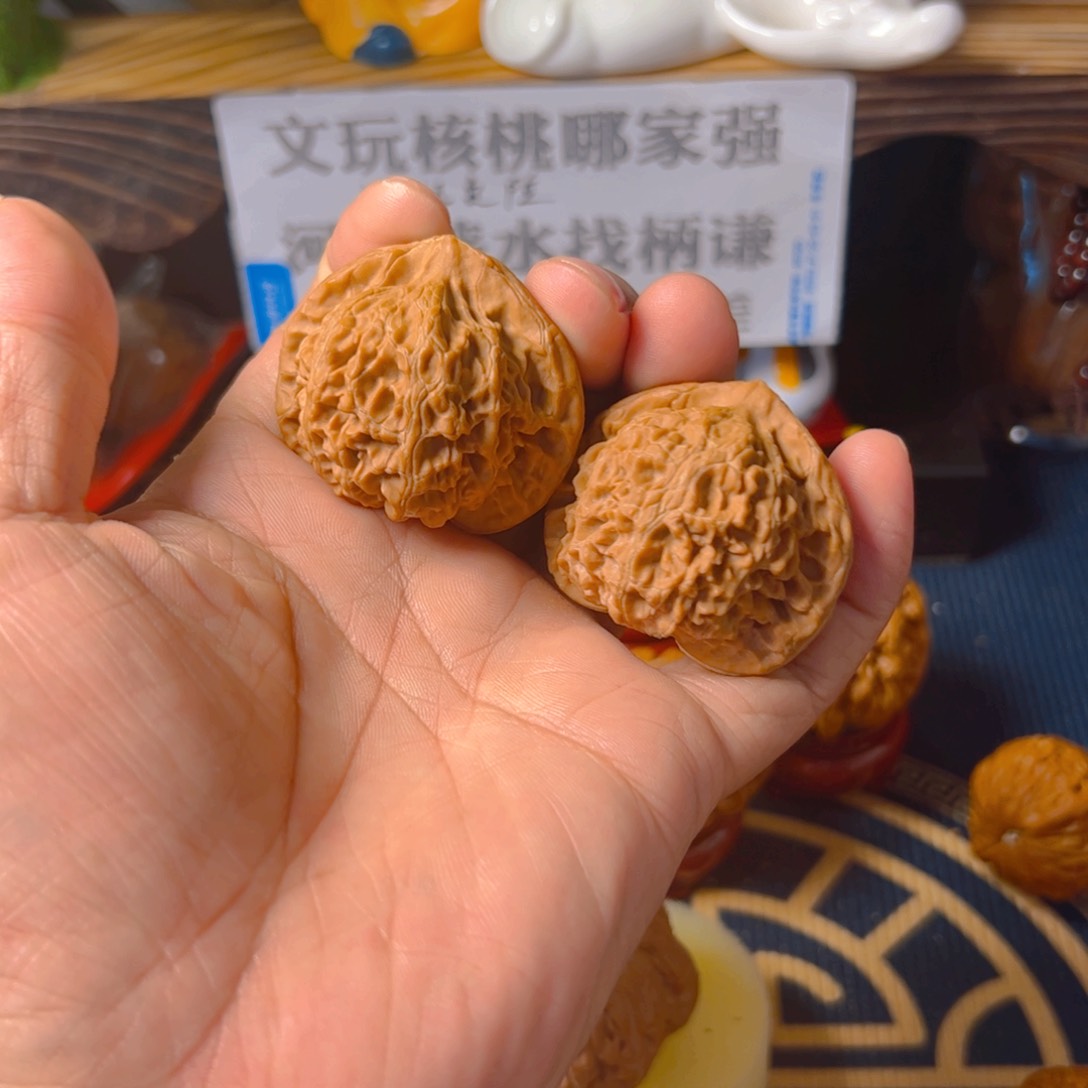 文玩核桃把件宫灯43