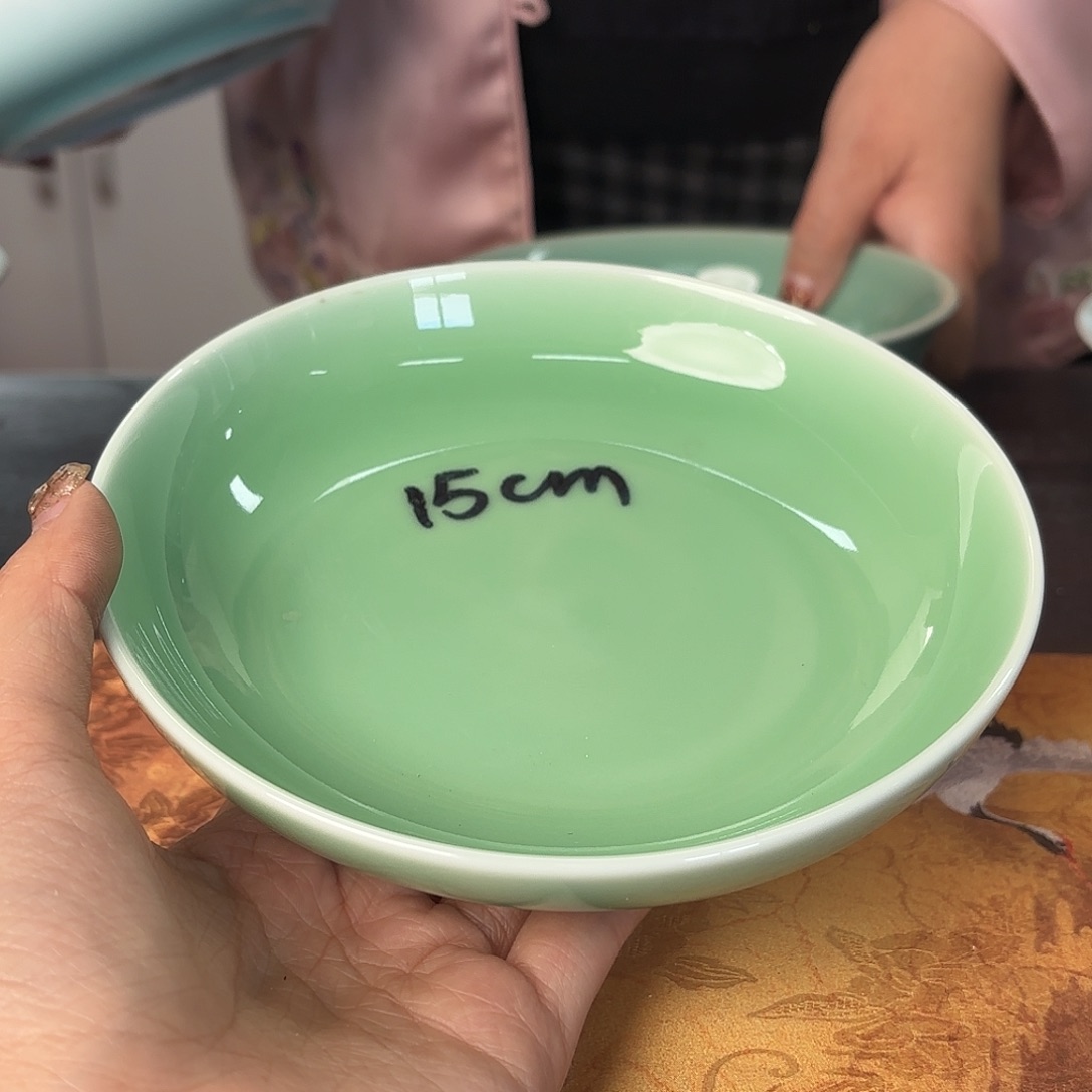 龙泉云间青瓷小米茶器
