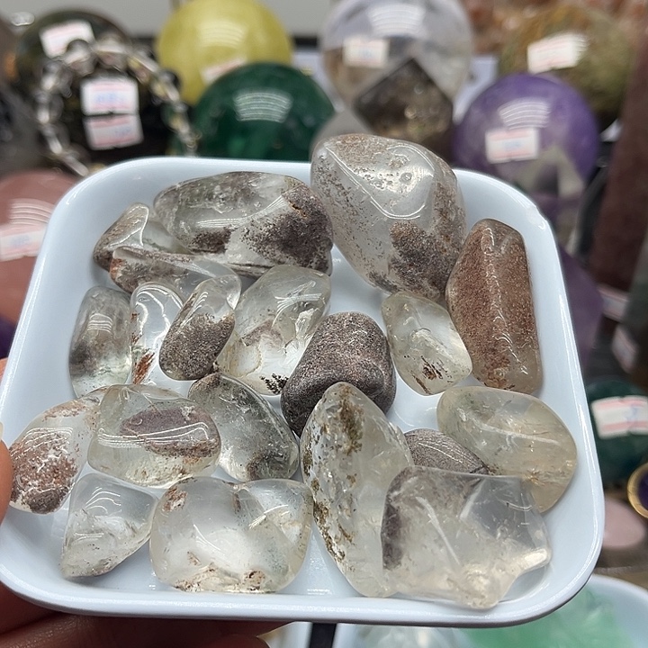 珠宝半成品水晶未镶嵌200克碎石