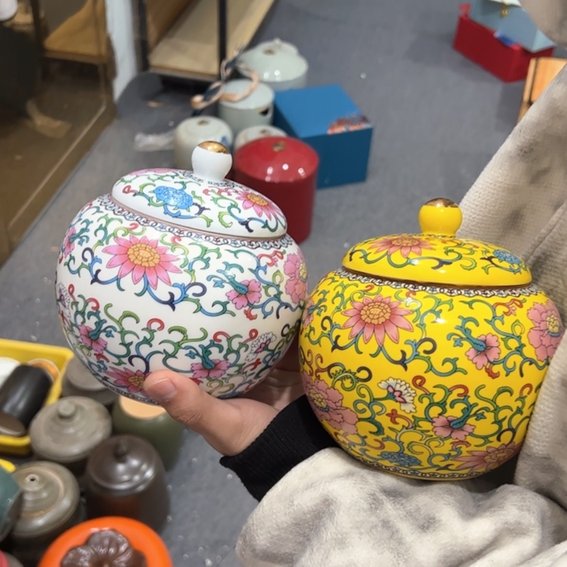 【闪购商品】茶叶罐陶瓷家用储物罐