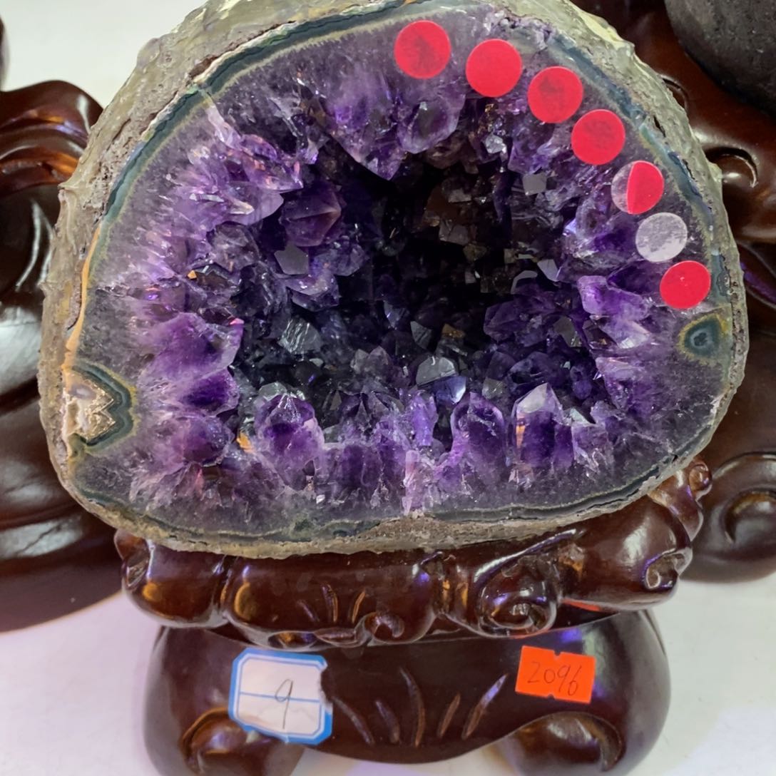 水晶摆件婷未镶嵌