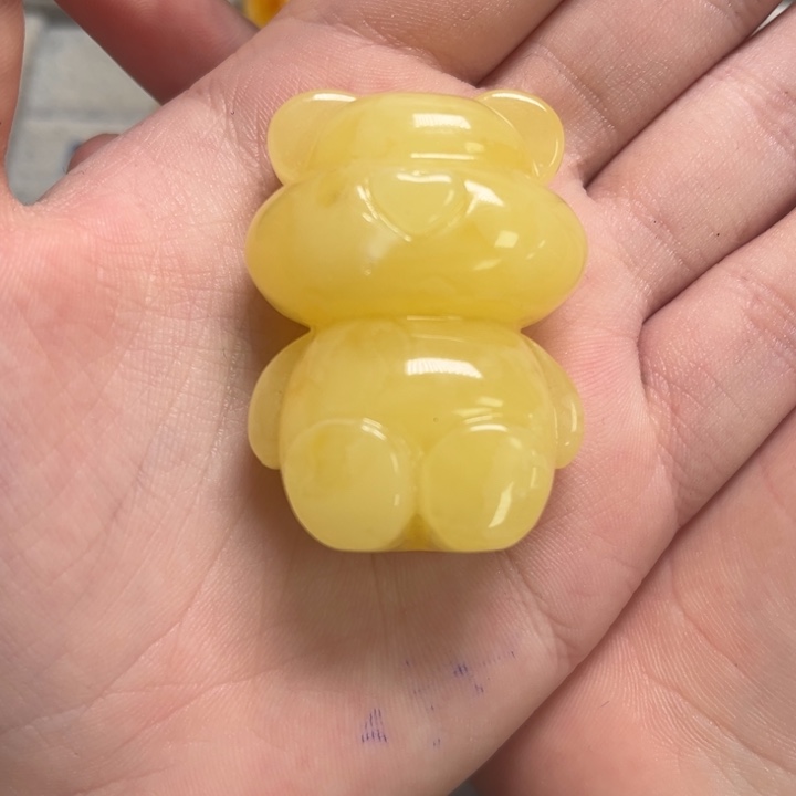 琥珀颈饰未镶嵌天然蜜蜡配件