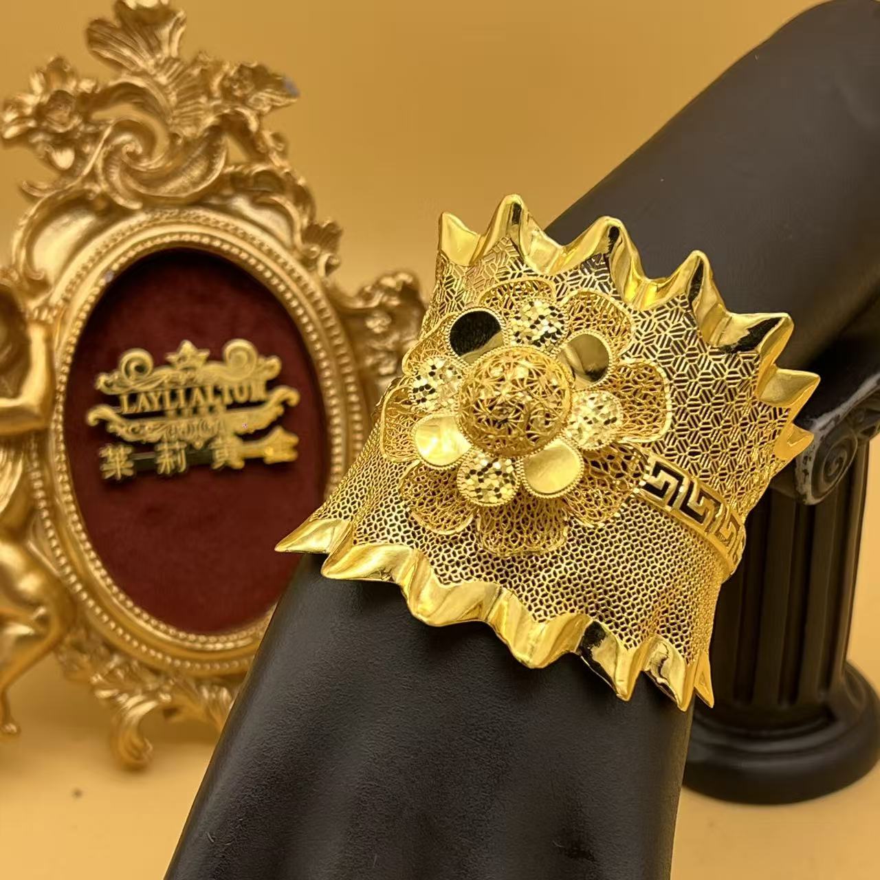 B播 43.09g 足金999 手镯d