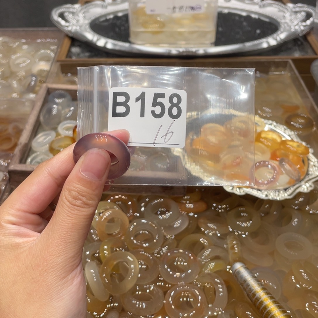 玛瑙/玉髓未镶嵌戒指158