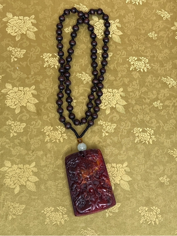 高端精品龙涎香龙牌脖挂