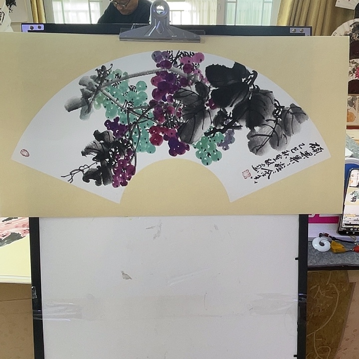 国画张圣敏先生纯手绘作品