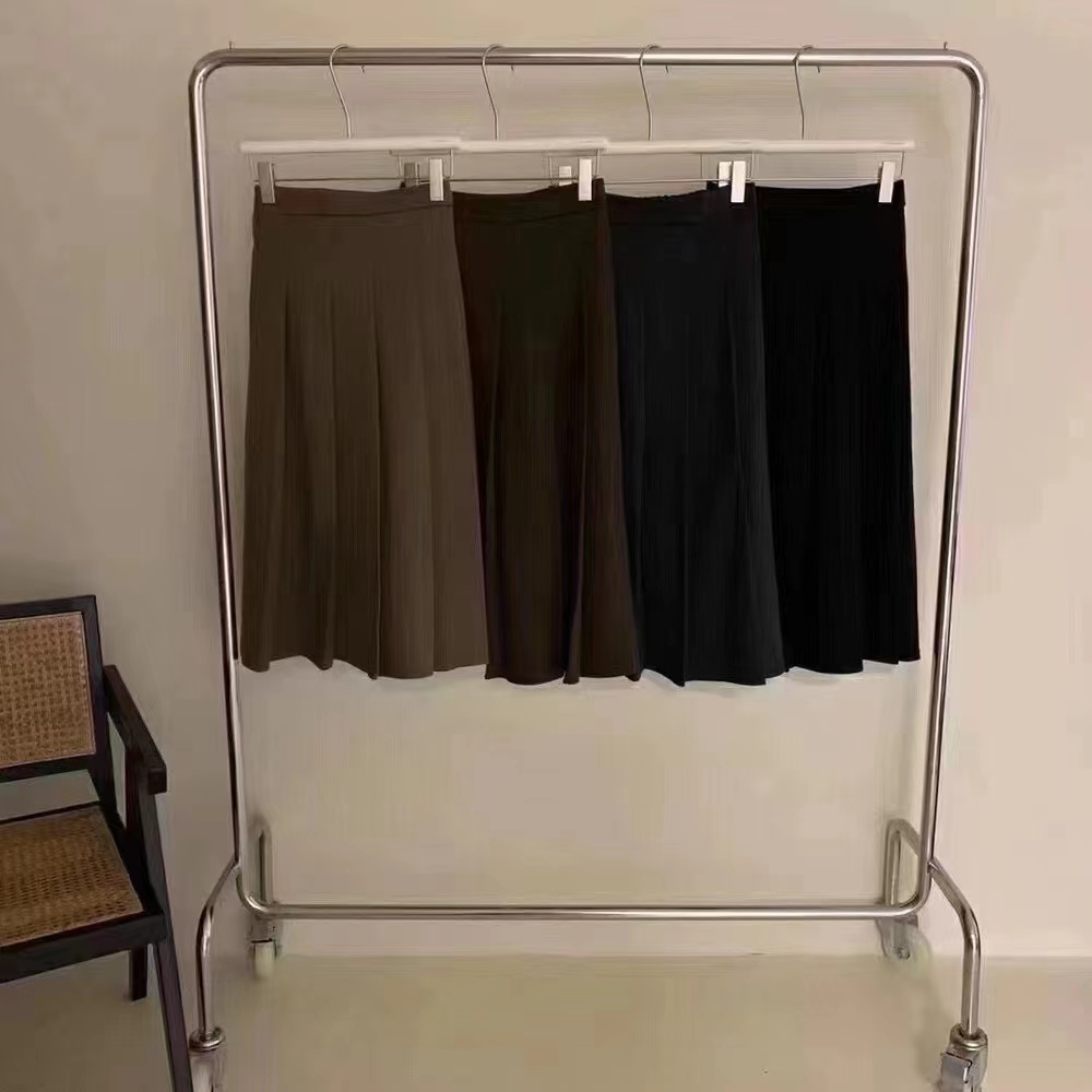 后松紧半裙 百搭不挑人
