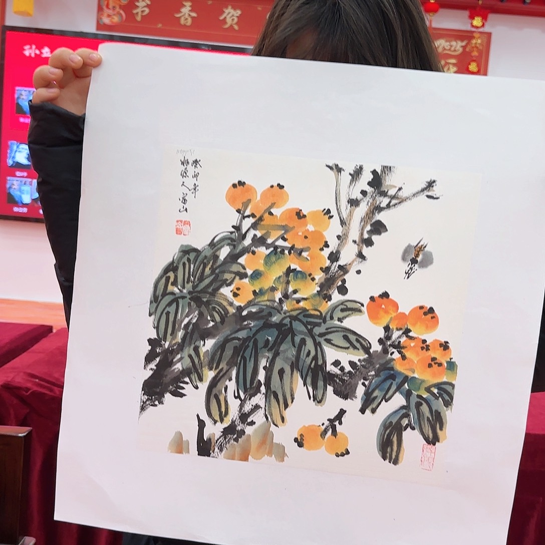 国画国画作品孙立芳