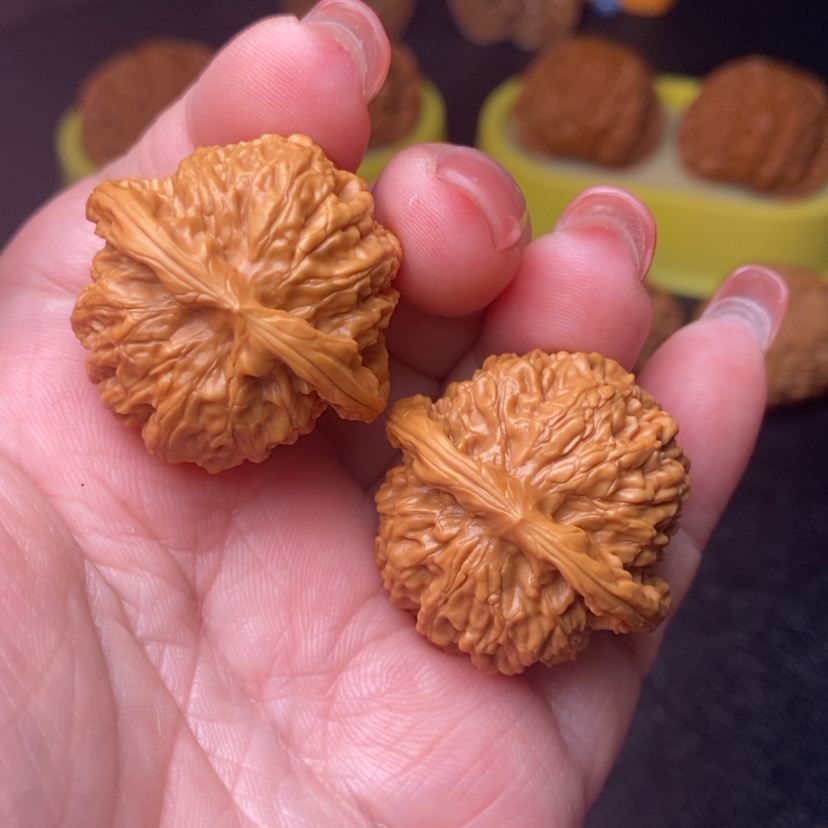 【闪购商品】文玩核桃把件368号京东第一矮32.5