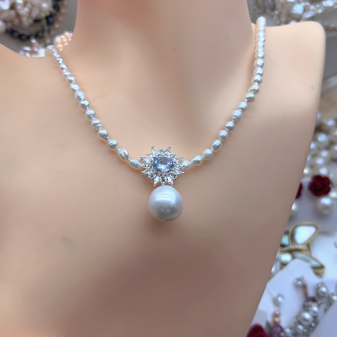 未镶嵌淡水珍珠颈饰