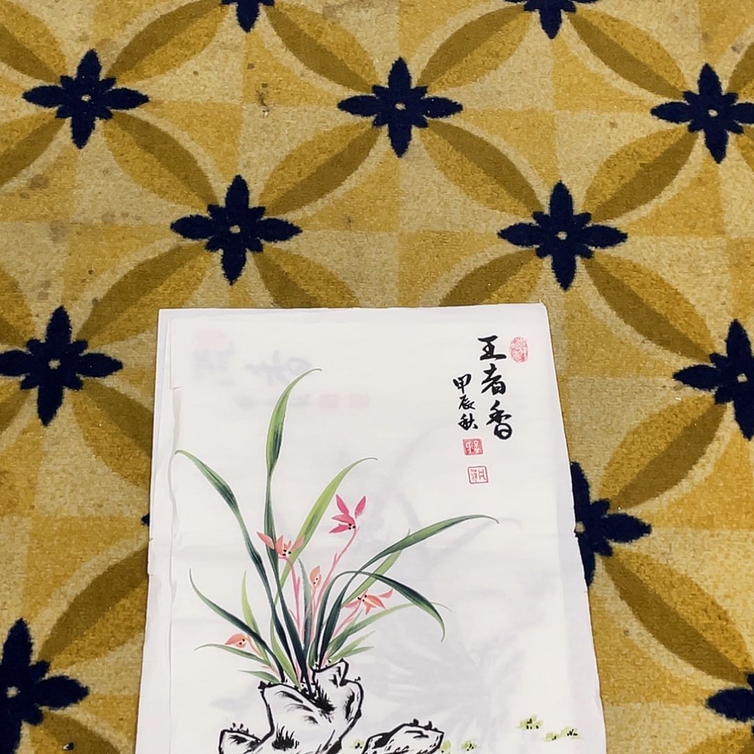 国画程老师花鸟画888999