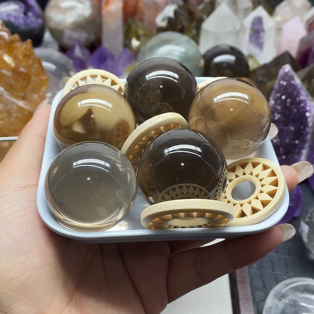 醒***炘未镶嵌珠宝半成品水晶32