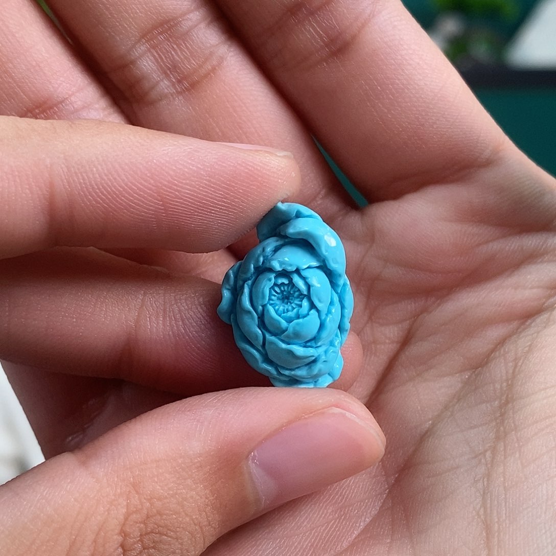 绿松石珠宝奇石未镶嵌