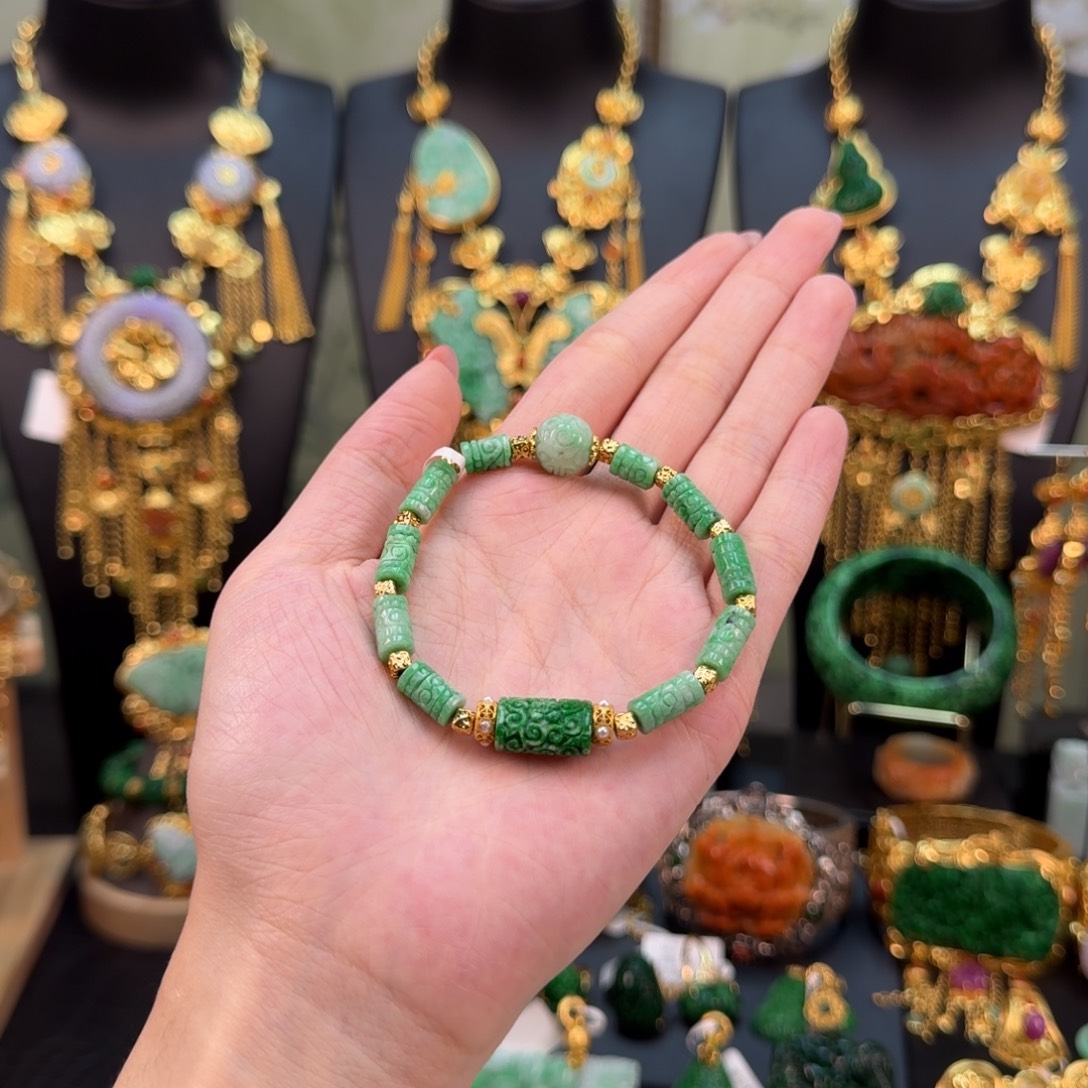 翡翠未镶嵌手串福利手串