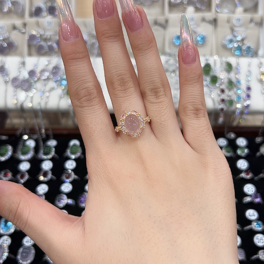 G***D银S925镶嵌水晶戒指