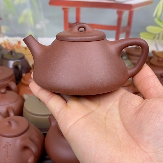 紫砂茶壶风釉140ccccc羊角山紫泥