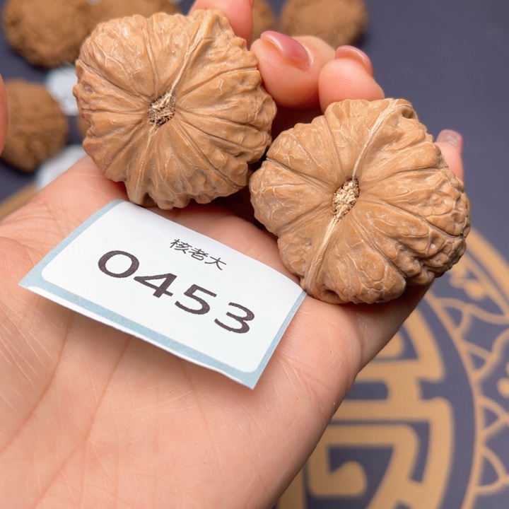 文玩核桃把件41南瓜多 0453