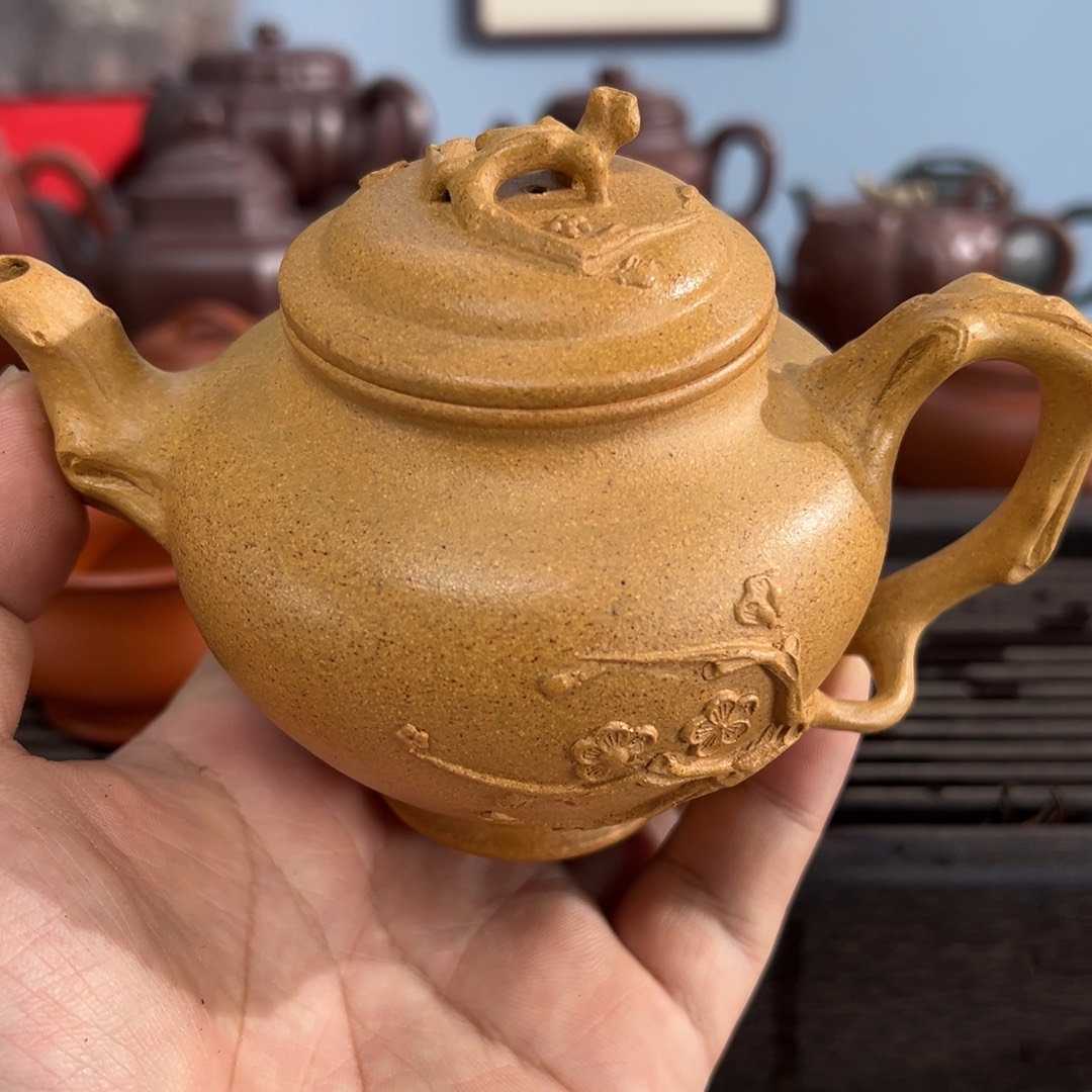 泛***舟紫砂茶壶手工制作