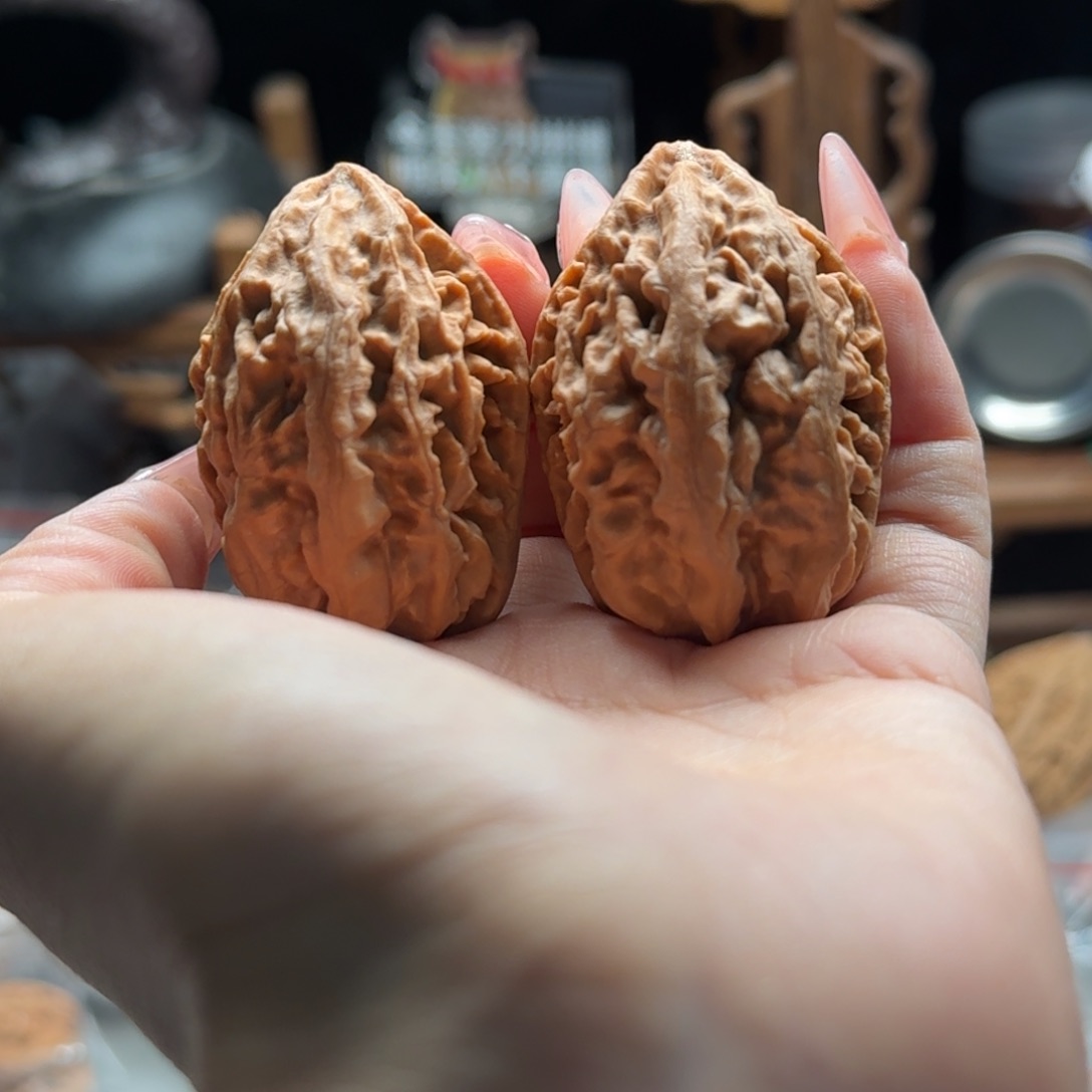 文玩核桃把件关东木子楸百核197