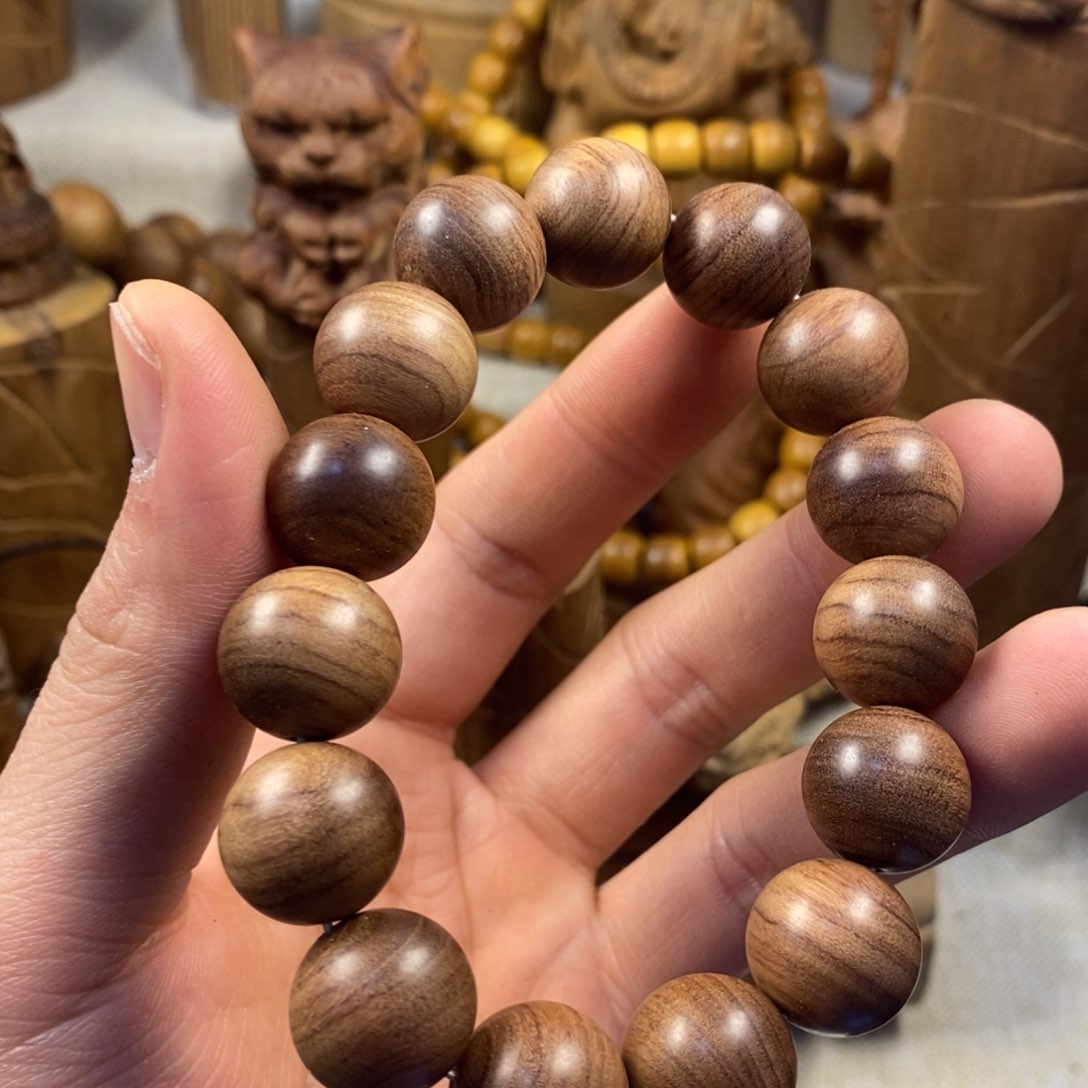 檀香木手串/手链阿*焦糖1.5