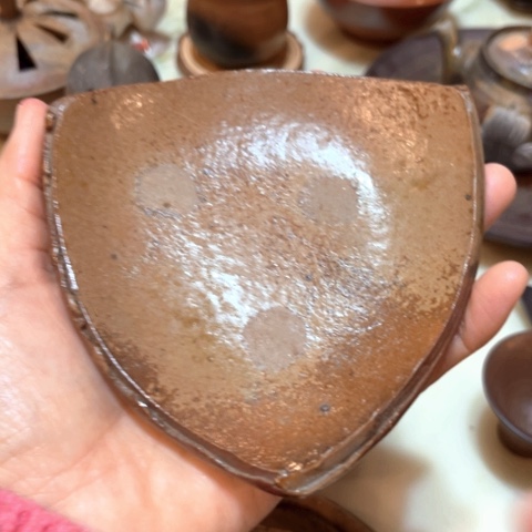 备前烧一个一个一杯一个