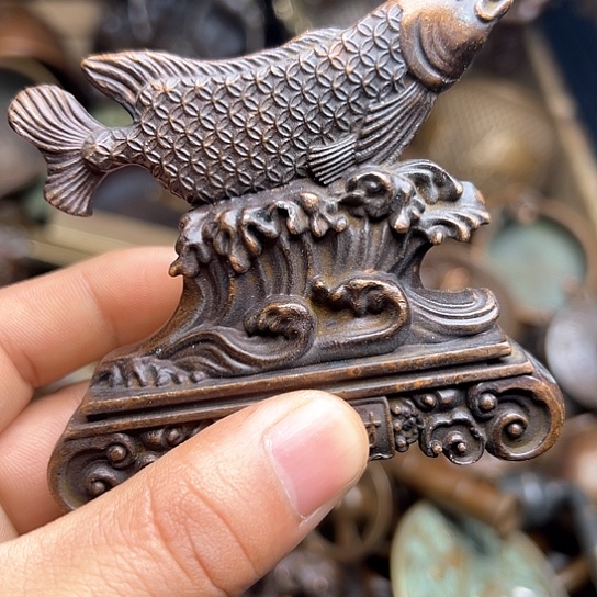 铜制文玩把玩物件