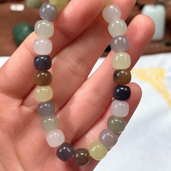 和田玉手链未镶嵌