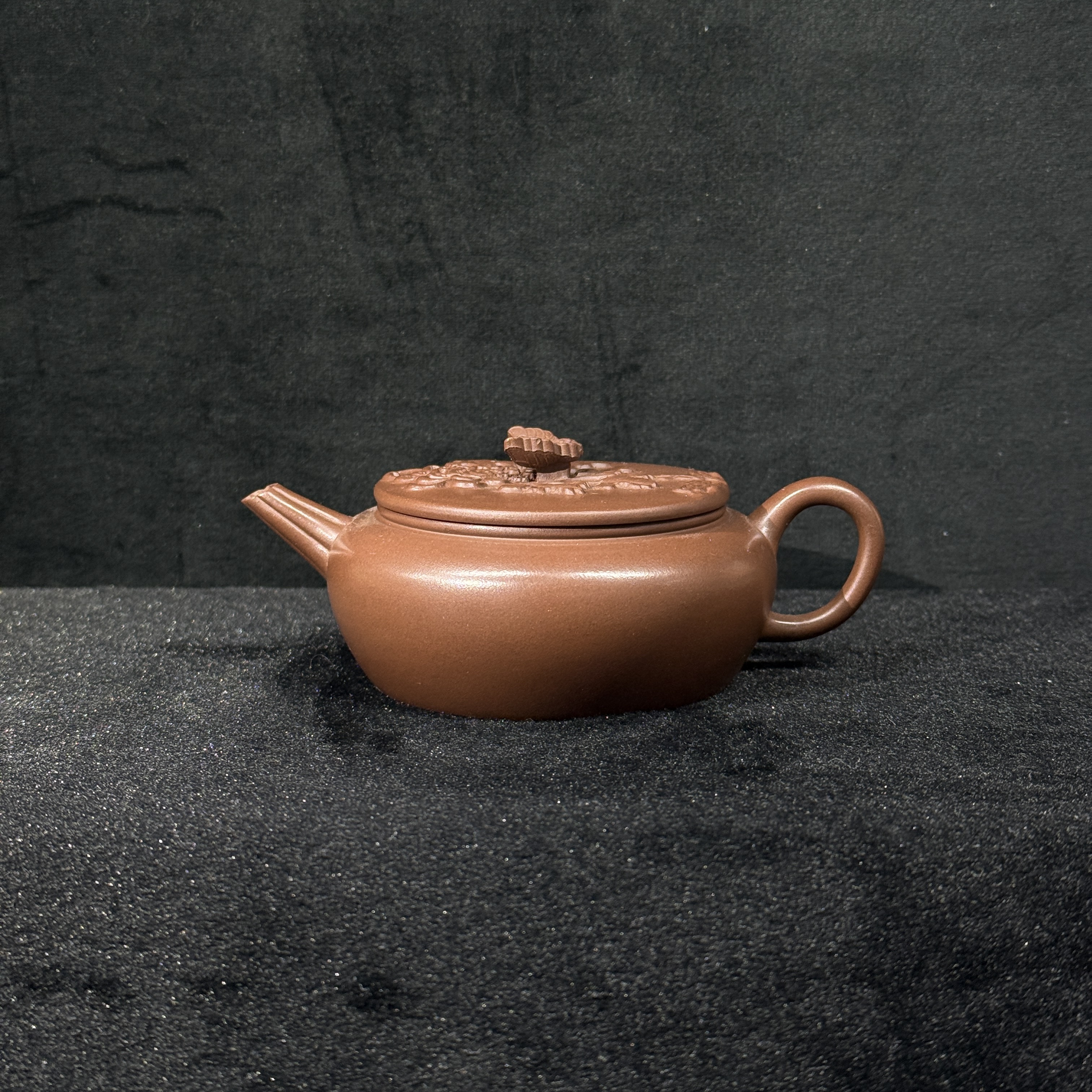 3/H1228061/罗俊飞/紫砂壶大彬诗意/老紫泥