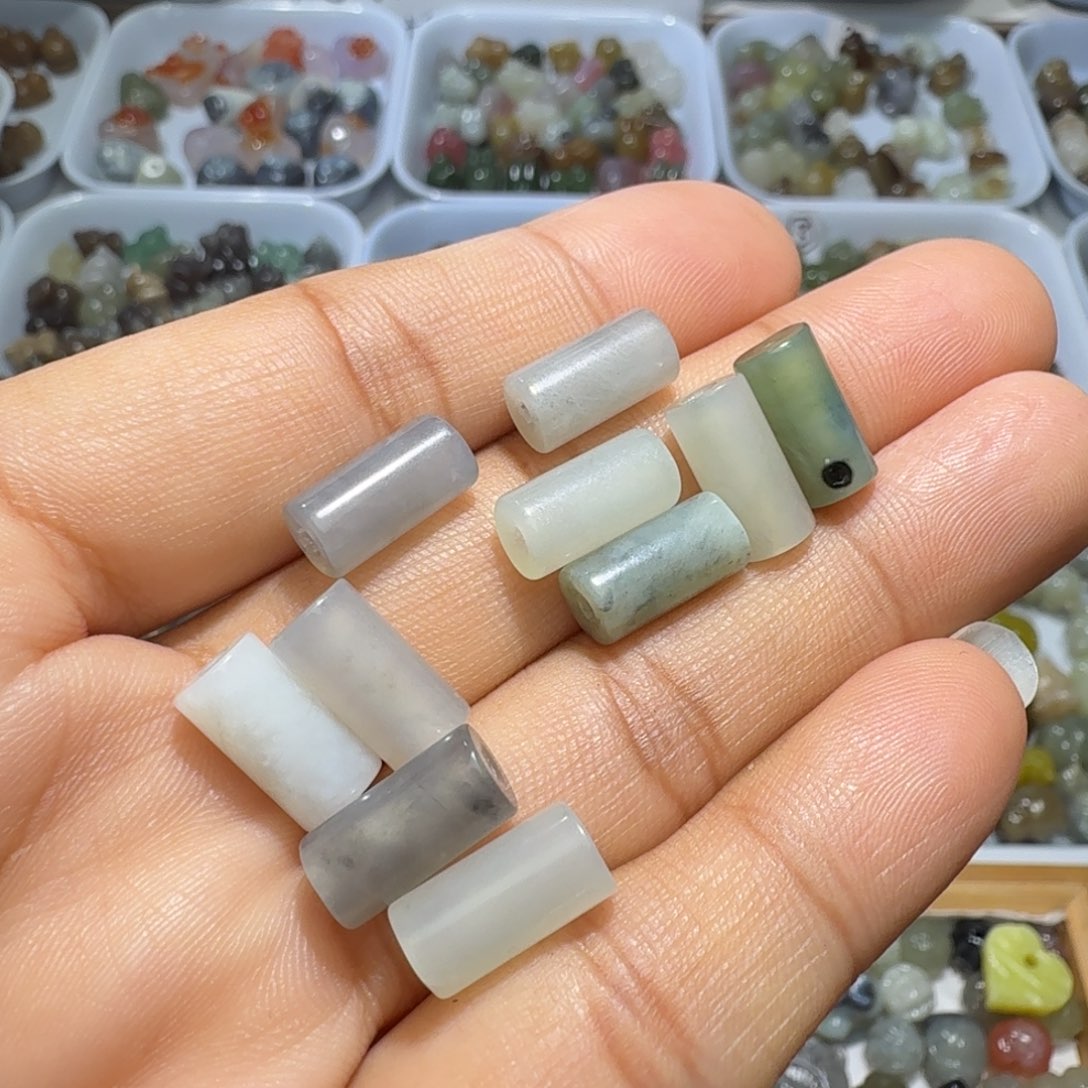 和田玉未镶嵌珠宝奇石卡六