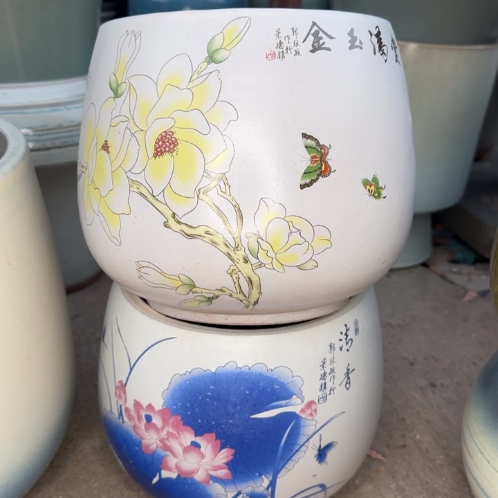 瑕疵花盆处理啦口18高18