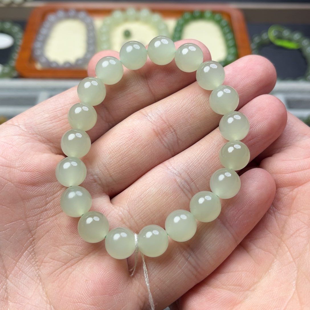 和田玉手链未镶嵌