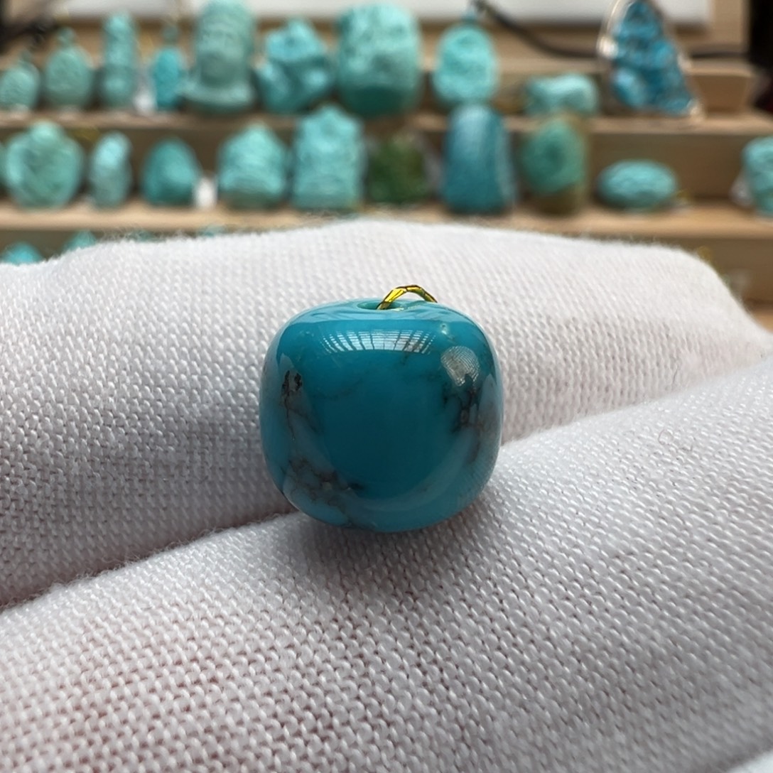 绿松石未镶嵌配饰10.4*8.9