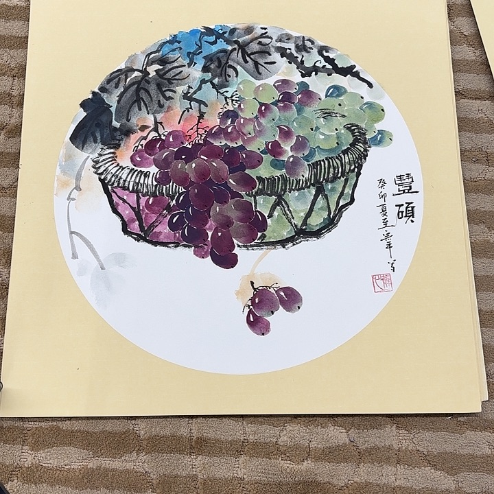 国画花鸟的翅膀和翅膀是50.50