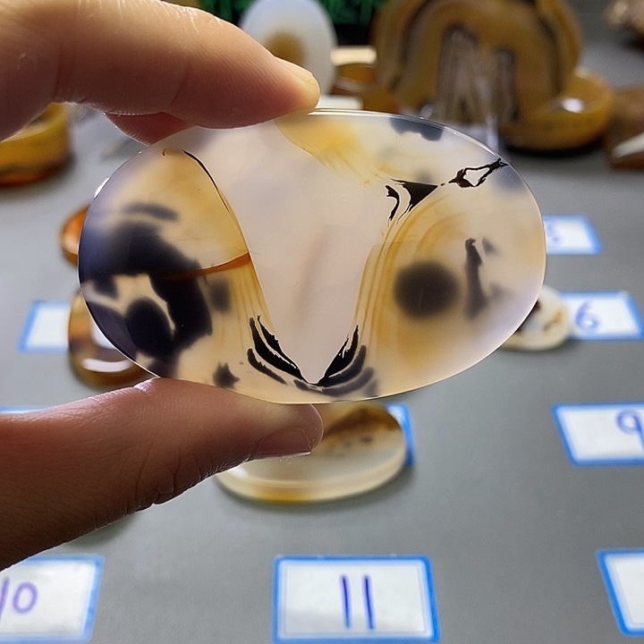 玛瑙/玉髓未镶嵌珠宝半成品174