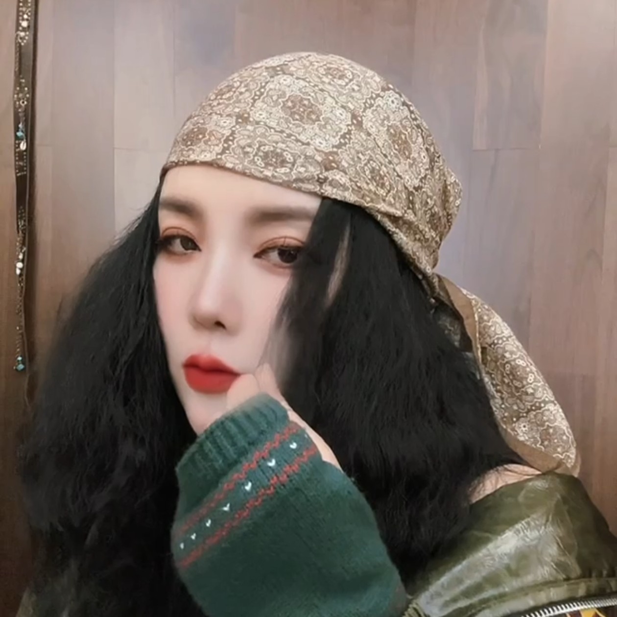 新款定制小方巾头巾