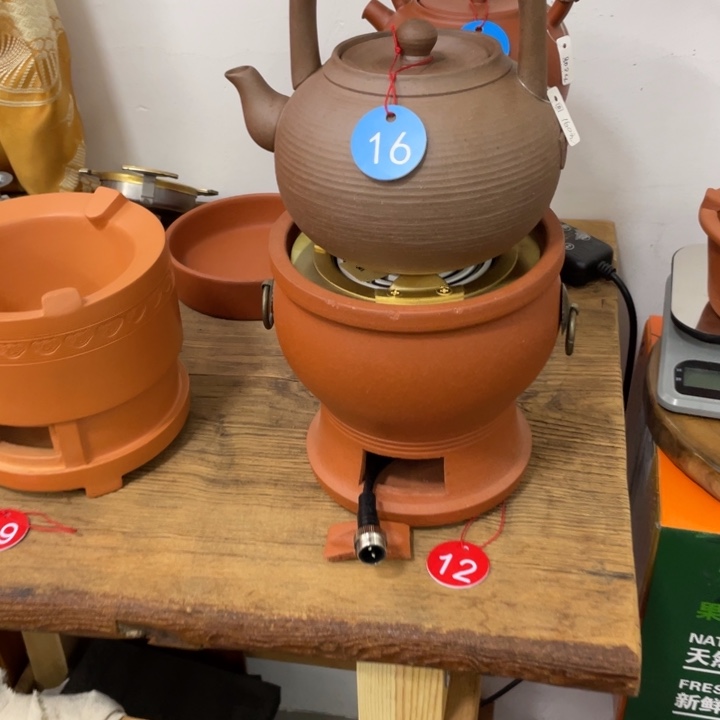 单**环炭炉电炉实体凉壶一个