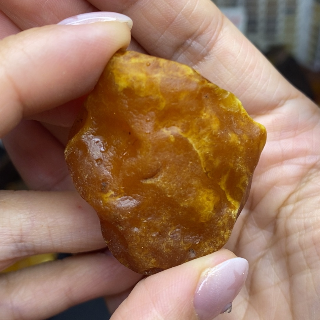 未镶嵌定制蜜蜡胖