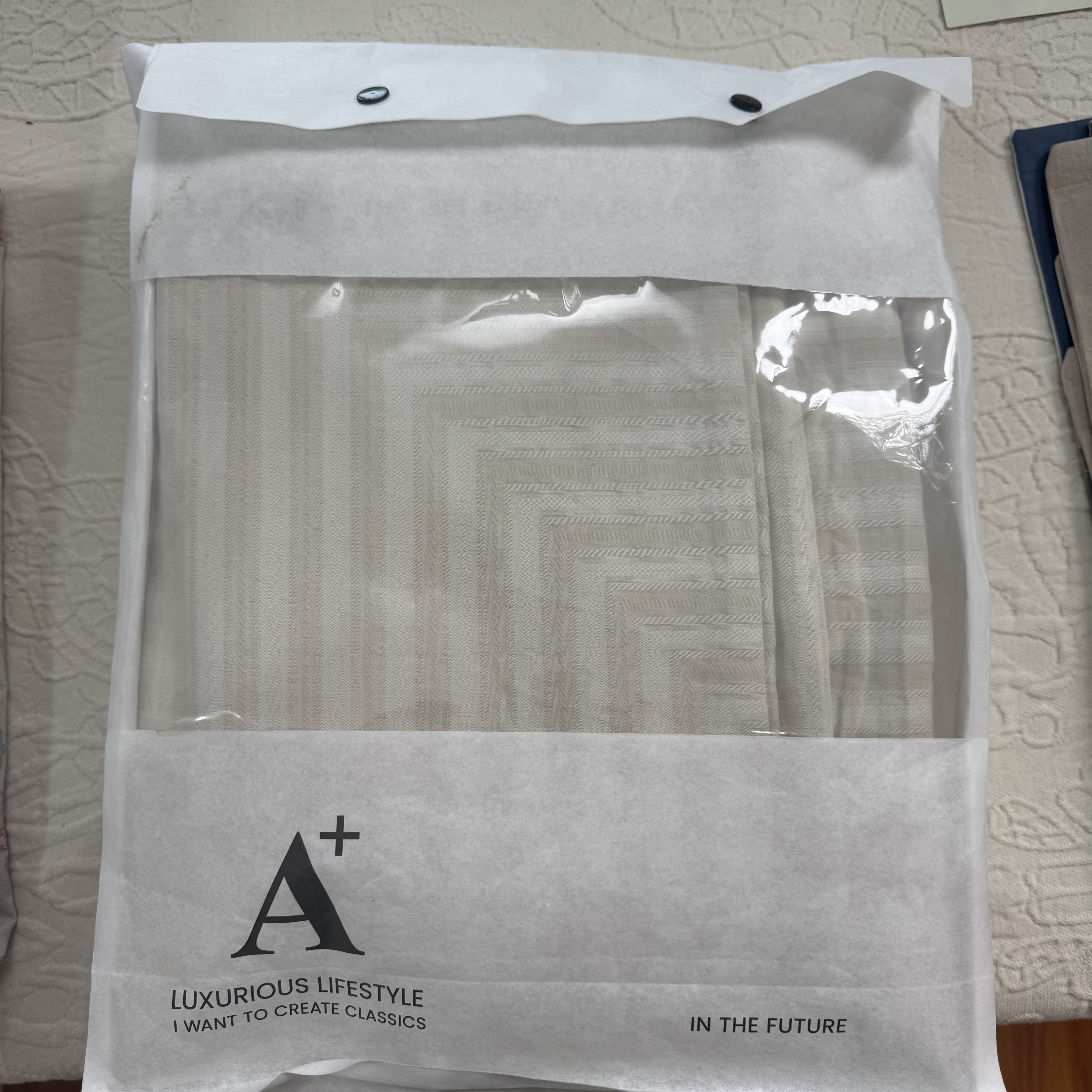 【格纹加大】2.2*2.4m汉麻被套柔软亲肤被罩