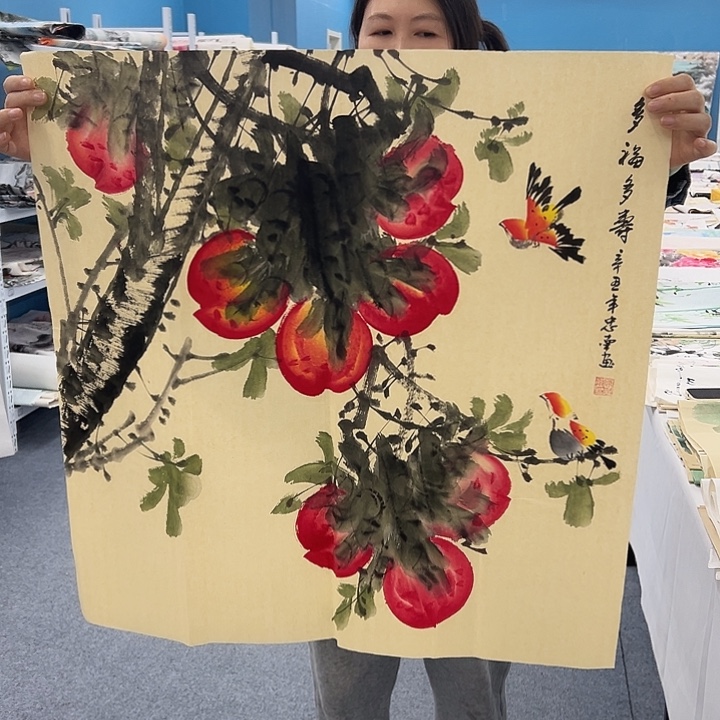 国画纯手绘作品图