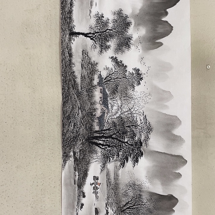 国画国画作品集的故事