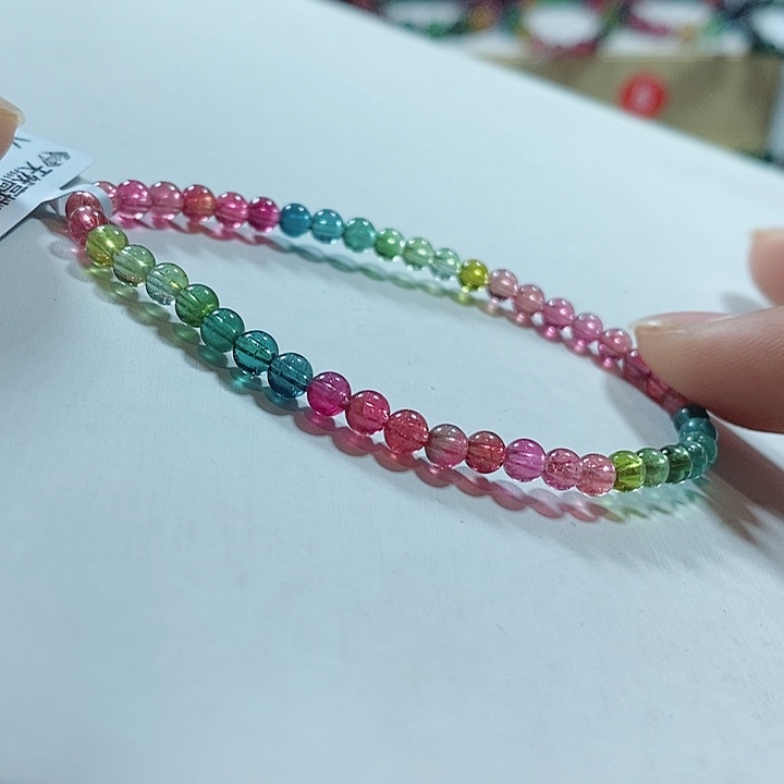 碧玺手链未镶嵌乐***l多样性发一条