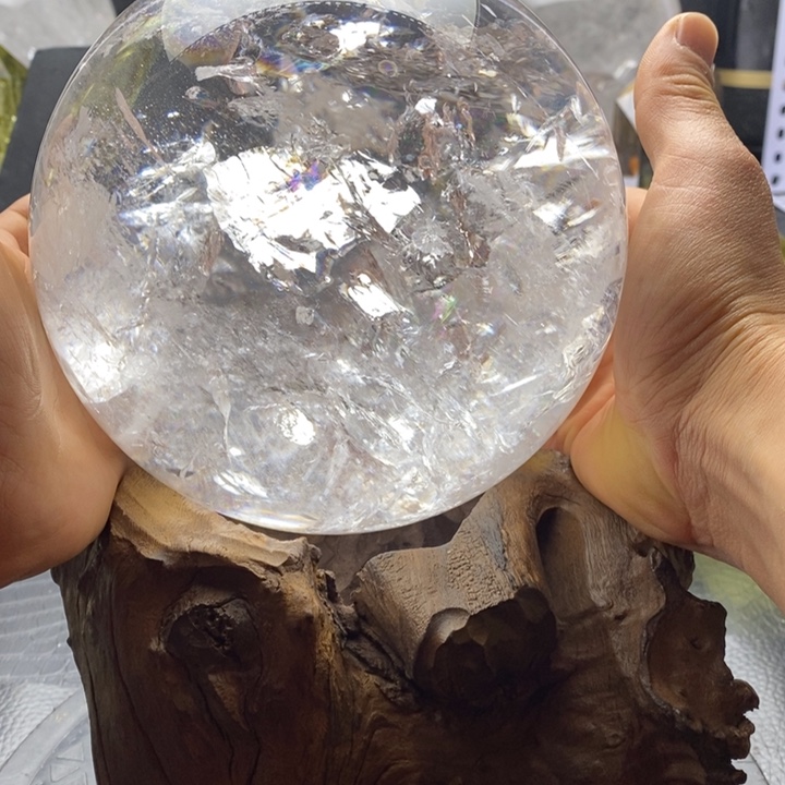 水晶天然水晶居家办公摆件未镶嵌