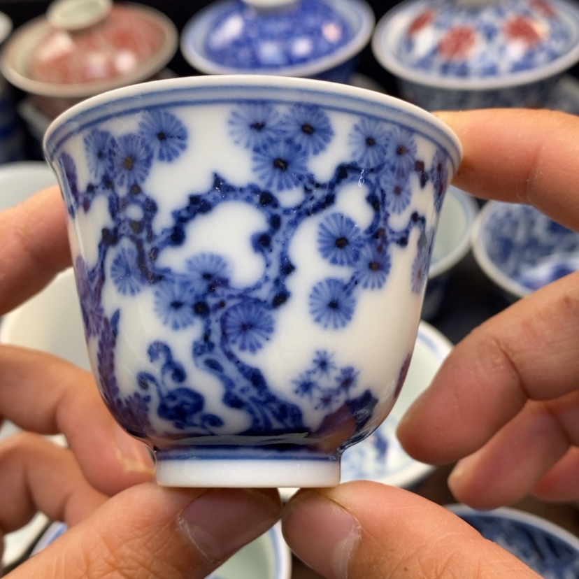 【闪购商品】景德镇青花主人杯