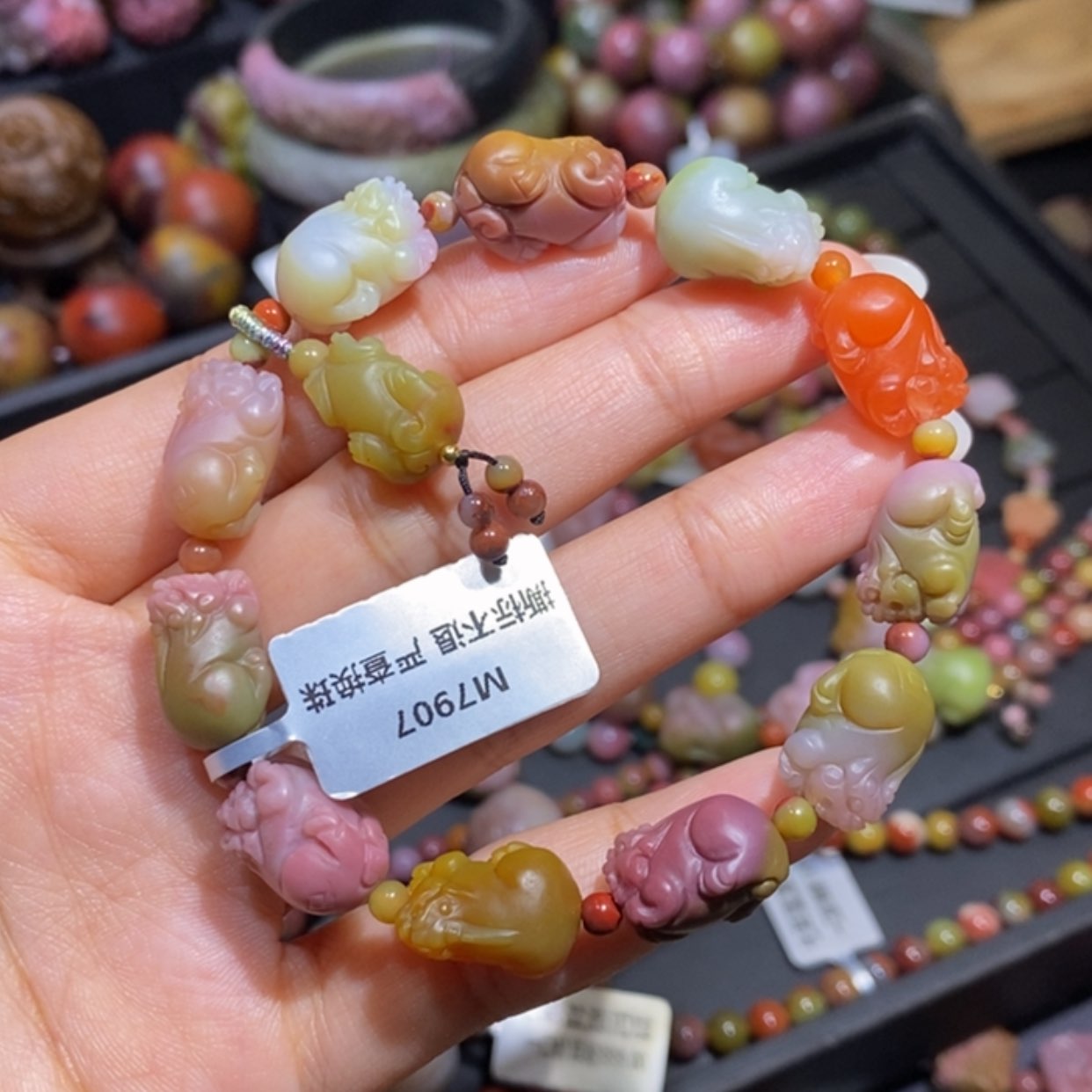 【闪购商品】未镶嵌手链玛瑙/玉髓玲*宝盐源玛瑙