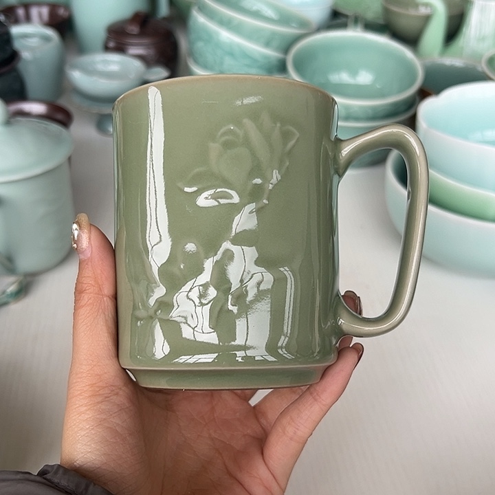 小米茶器龙泉青瓷